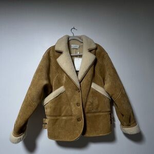 Cozy Tan Teddy Jacket